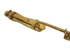 BBL-B02 Sliding Bolt 225 x 50mm  with 800mm Monkeytail Colonial