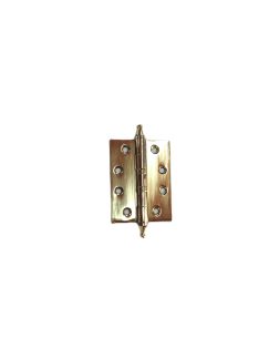 BHG-1 Butt Hinge with turned Finials 100 x 75 x 3.5mm