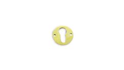 EP-A08 Round Cylinder Key Escutcheon Brass 2.5mm