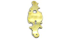 EP-A16 Escutcheon Brass 210 x 70 x 3mm