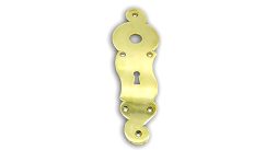EP-A06 Escutcheon Brass 200 x 60 x 2mm