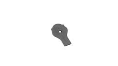 FN-01-C Finial Colonial 40 x 3mm