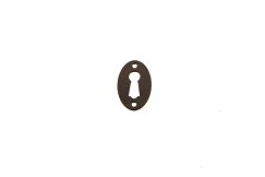 EP-B03 Lever Lock Key Escutcheon Steel 30 x 45 x 2mm