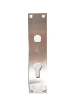EP-D1 316 S/Steel Escutcheon Cylinder 180 x 40 x 3mm