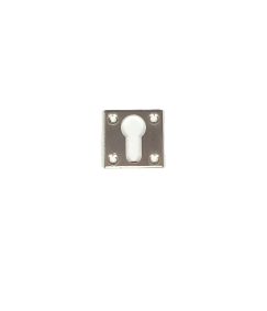 EP-D4 316 S/Steel Cylinder Escutcheon 40 x 40 x 3mm
