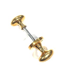 Ref D - Refurbished brass doorknob